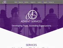 Tablet Screenshot of adventsvcsllc.com